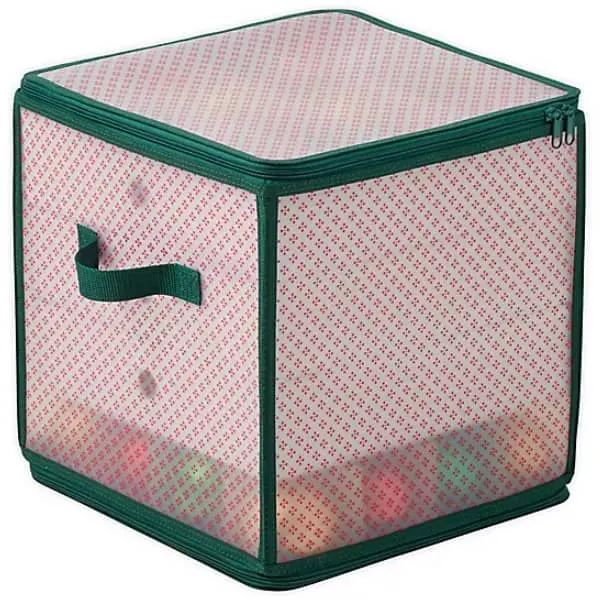 Winter Wonderland 64-Cell Ornament Storage Chest