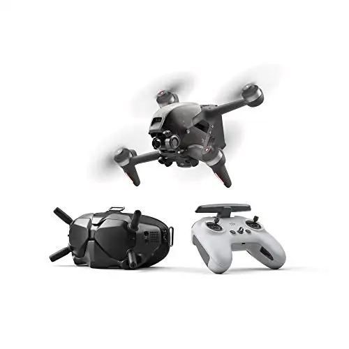 DJI大疆 FPV 无人机 + VR飞行眼镜套装
