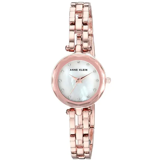 Anne Klein Dress Bracelet Watch with Swarovski Crystals