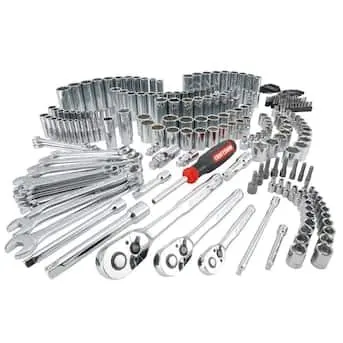 243-Pc CRAFTSMAN Mechanics Tool Set (Standard / SAE & Metric Combination)