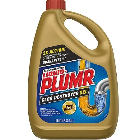Drano 下水道 管道疏通液 ，80 oz