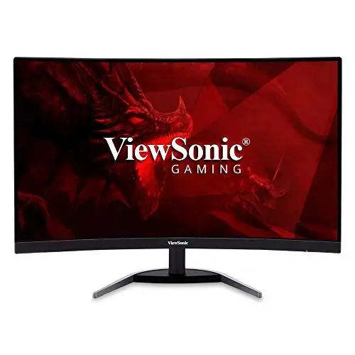 史低价！ViewSonic优派 VX2768-2KP-2KPC 2K 144Hz FreeSync  曲面 显示器，27吋