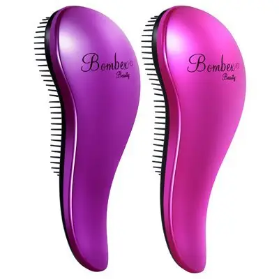 BOMBEX Detangler Brush 顺发梳 2个装