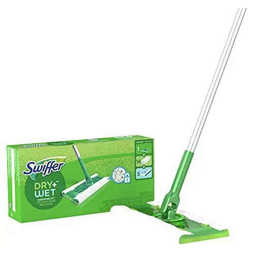 Swiffer Sweeper 2-in-1, Dry and Wet Multi Surface Floor Cleaner