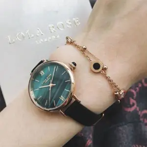 Lola Rose 圆盘正装小绿表 LR2178