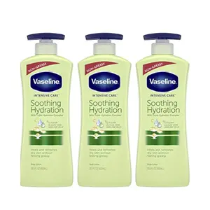 Vaseline凡士林深层护理身体乳液 600ml*3件