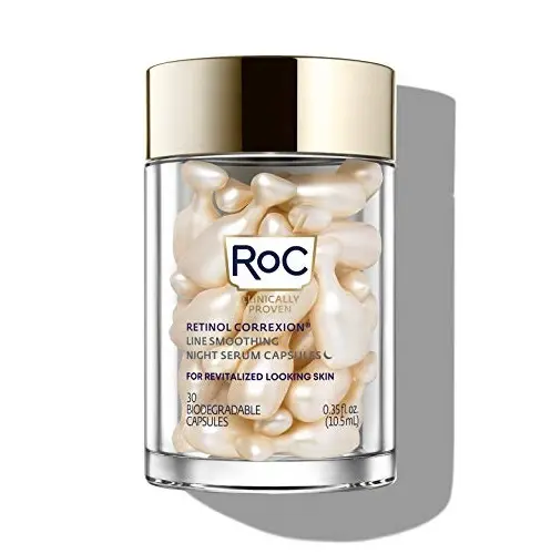 史低价！RoC 视黄醇晚间精华胶囊，30粒