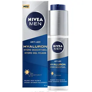 Nivea 妮维雅 男士抗衰老透明酸质面部保湿凝胶 50mL