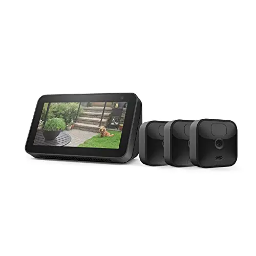 Blink 户外安防摄像头3 件装 + Echo Show 5 第2代
