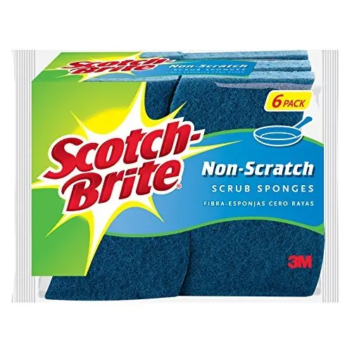 Scotch-Brite 防刮伤清洁海绵，6块