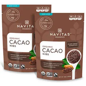 Navitas Organics 可可豆碎粒 454克*2 袋装