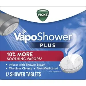 Vicks VapoShower Shower Bomb Tablets 12-Pack