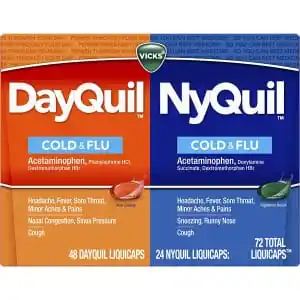 Vicks DayQuil & NyQuil Cold & Flu 72-Ct. Liquicaps