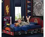 Delta Children Harry Potter Upholstered Twin Bed