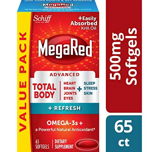 Omega-3 Blend Total Body + Refresh 500mg Softgels