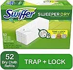 156-Ct Swiffer Sweeper Dry Mop Refills