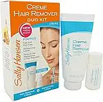 Sally Hansen Creme Hair Remover Duo Kit for Face