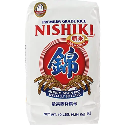 Nishiki 高级 Sushi 寿司米，10磅