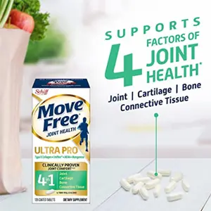 Schiff旭福 Move Free 益节 四合一强效骨胶原UC-Ⅱ维骨力 绿瓶 120粒