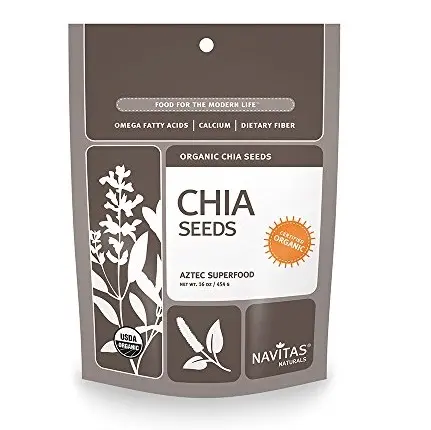 Navitas Organics Chia Seeds, 16 oz. Bag 