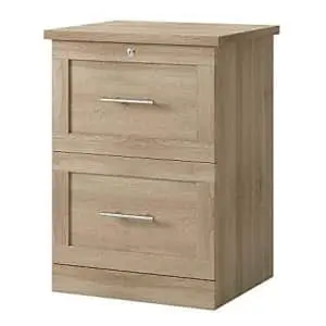 Realspace 2-Drawer 17" Vertical File Cabinet