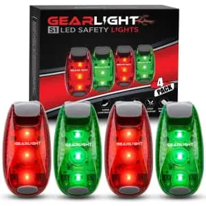GearLight S1 LED Safety Light 4-Pack