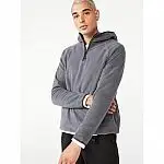 Free Assembly Men's Apparel: Polar Fleece Half Zip Hoodie