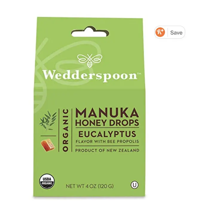 Wedderspoon Organic Manuka Honey Drops