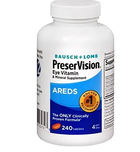 Bausch + Lomb PreserVision AREDS Eye Vitamin & Mineral