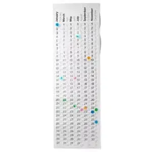 Uncommon Goods Bubble Wrap Calendar