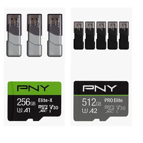金盒特价！Amazon精选 PNY 闪存卡、优盘和硬盘促销！ 
