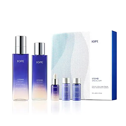 IOPE STEM III 抗衰老乳液和柔肤水护肤套装
