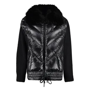 Moncler 盟可睐 滑雪系列 毛皮饰边夹克