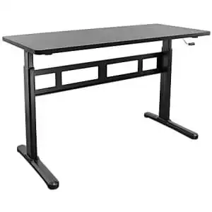 Mount-It! 56" Hand Crank Sit-Stand Desk