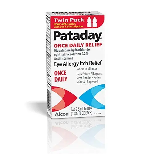 ALCON Pataday 缓解过敏眼药水，2.5ml/瓶，共2瓶