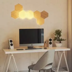 Nanoleaf Elements Wood Look Hexagons Smarter Kit