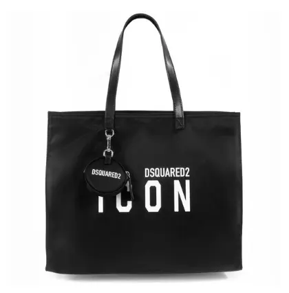Dsquared2 黑色 ICON 托特包