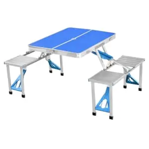 JGW Furniture Folding Picnic Table