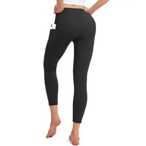 Sioro Women's High Waisted Leggings with Pockets