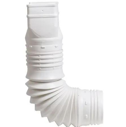 史低价！Flex-Drain 屋檐 排水管 延长管，3" x 4"，可延长16吋