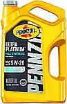 5-QT Pennzoil Ultra Platinum Full Synthetic Motor Oil