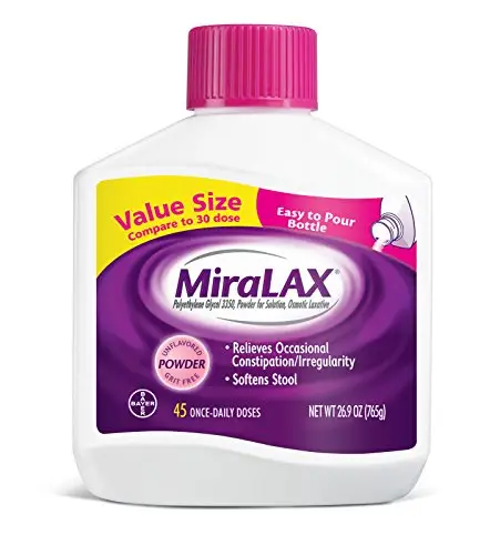 MiraLAX 防便秘制剂， 45次用量（26.9 oz）