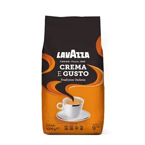 Lavazza 乐维萨 Crema E Gusto 意大利传统研磨咖啡豆1kg