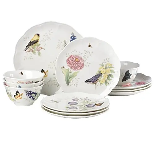 Lenox 883319 名瓷蝶舞花香之春色满园餐具套装