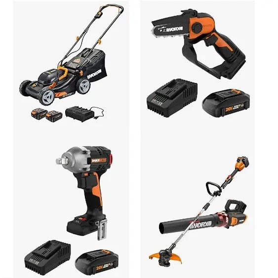 金盒特价！Amazon精选 Worx 庭院 无绳电动工具及其附件促销！ 