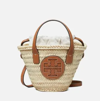 Tory Burch 汤丽柏琦 迷你 Ella篮子包