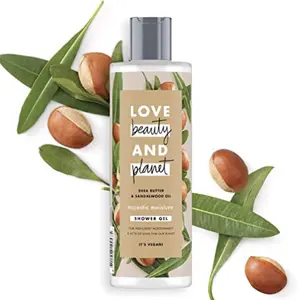 Love Beauty & Planet 花漾星球 檀香木乳木果香氛沐浴露 400ml