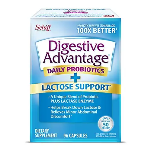 Lactose Support Pills with Lactase Enzymes & Probiotics