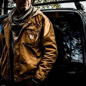 Carhartt Bartlett 男士保暖连帽工装夹克 103826