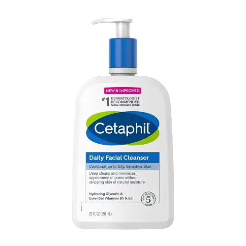 史低价！Cetaphil丝塔芙  洁面乳，敏感肌肤可用，20oz